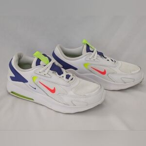 NIKE AIR MAX Bolt GS Low White Indigo Burst CW1626-103 Youth Size 6.5